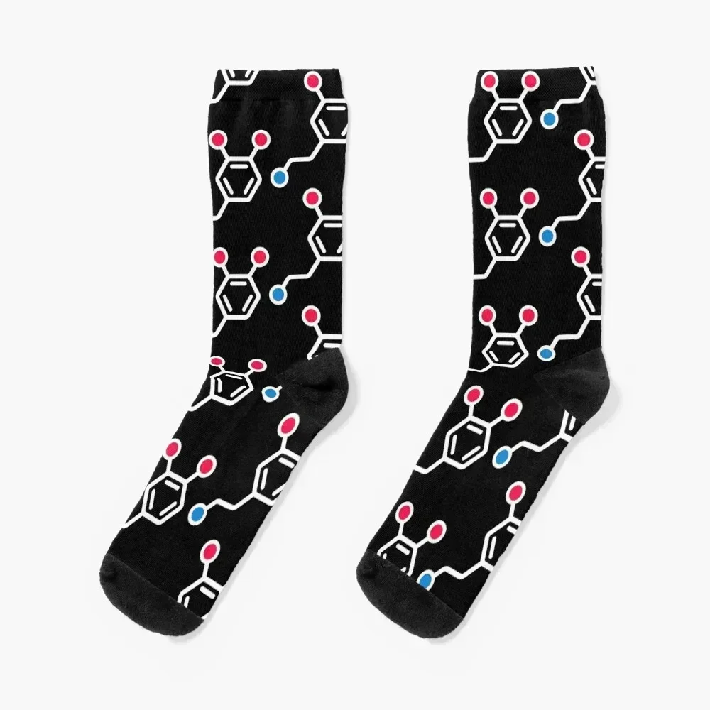 Dopamine Molecule Pattern Socks Wholesale shoes Sports basketball Girl'S Men's