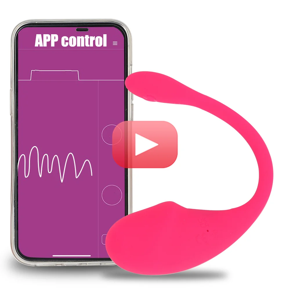 Секс-игрушки с дистанционным управлением через приложение вибратор для женщин