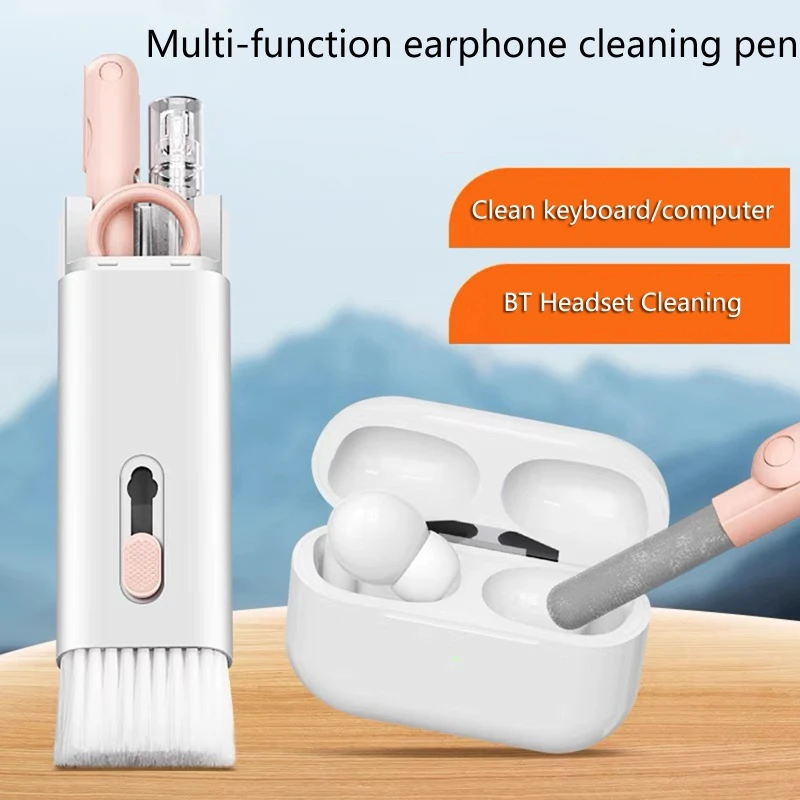 

7 in 1 Multifunctional Cleaning Brush Kit Keyboard Cleaner Laptop Bluetooth-compatible Earphone Dust Cleaning Tools