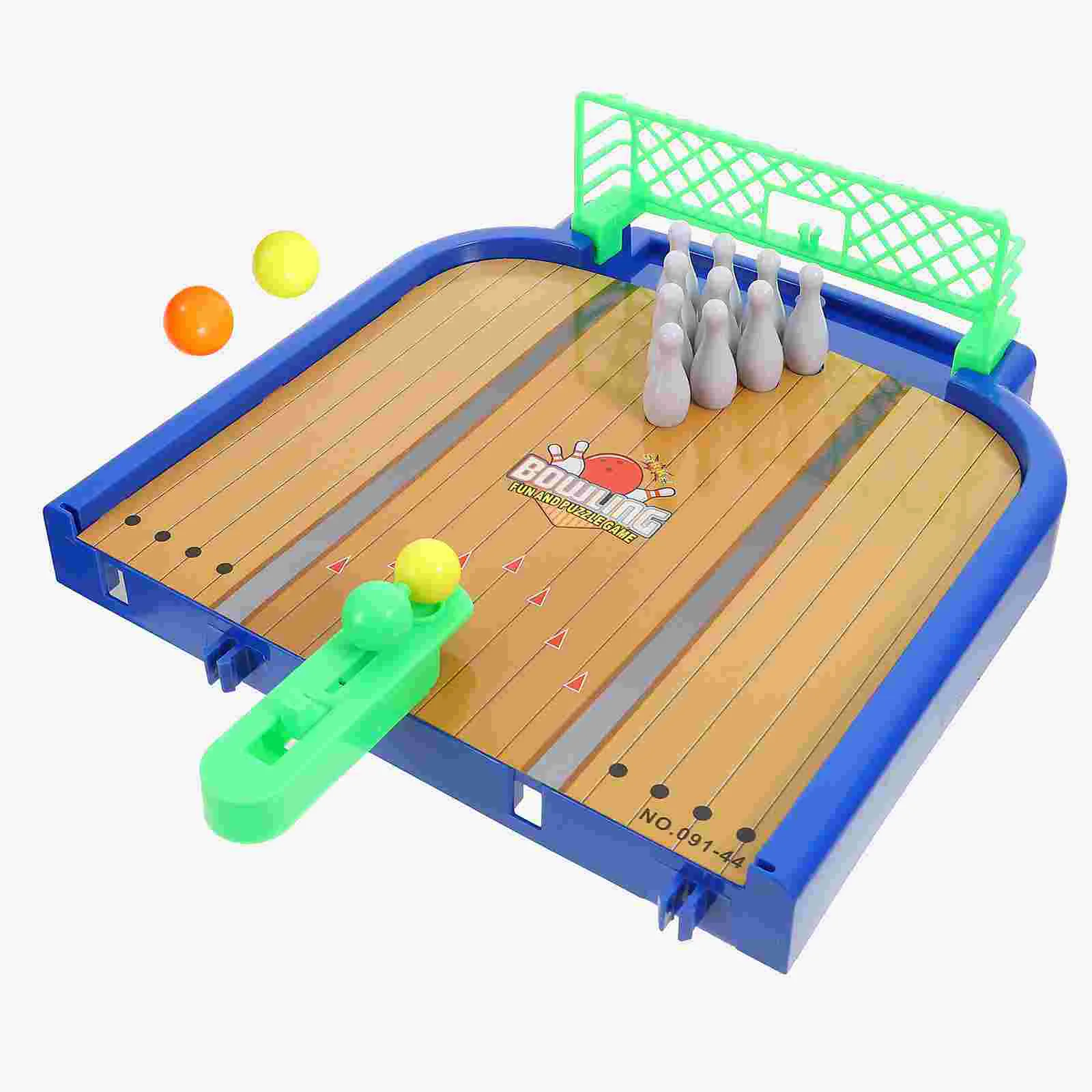 

Mini Bowling Strike Game Fun Desktop Sports Toys Shooting Activity Kids