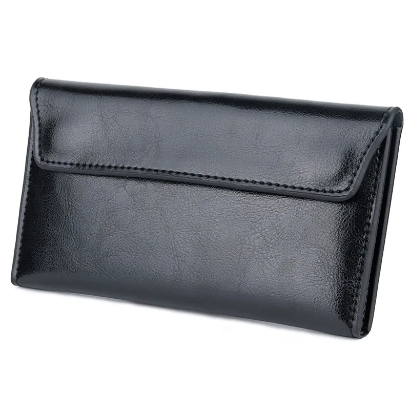 Slim Fashion Leather Women Wallet Female Long Clutch Coin Purses Luxury Design Wallets and Purses Ladies Card Holder Wallet 2023