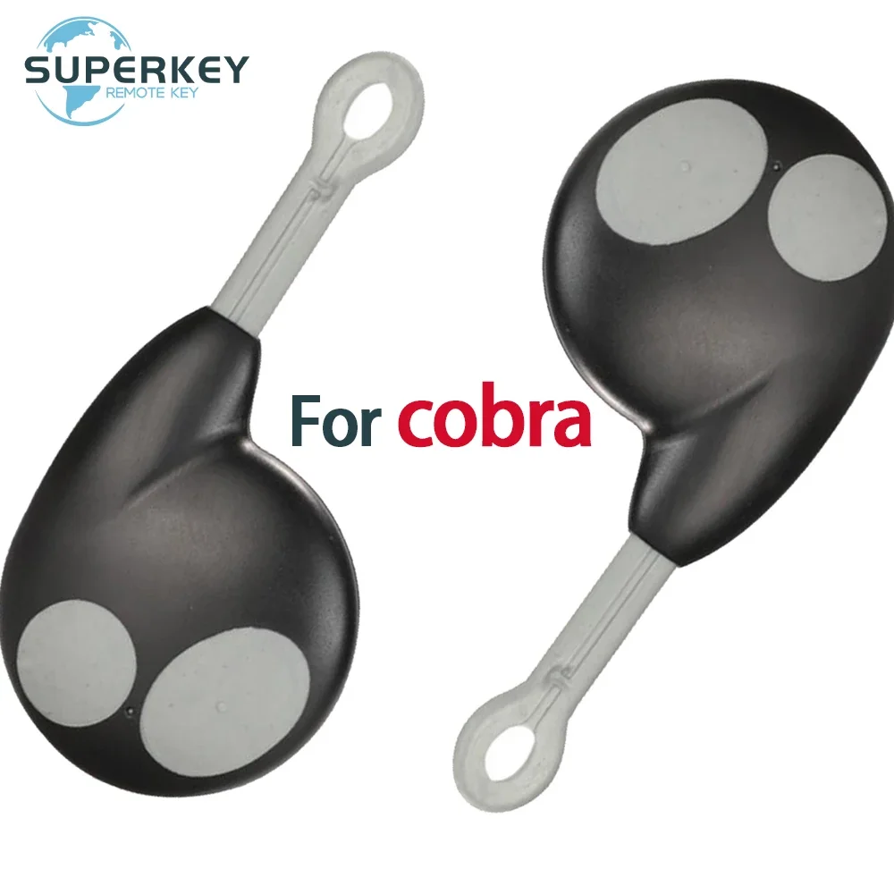 

Смарт-пульт дистанционного ключа автомобиля, чехол-брелок без ключа, 2 кнопки для Toyota Cobra Alarm 7777 1046 3196