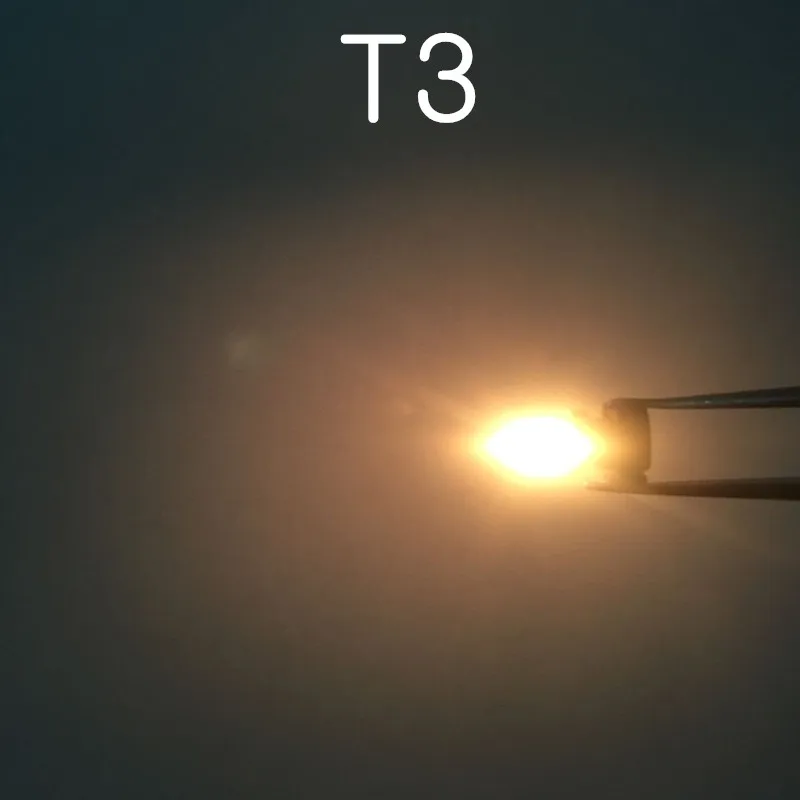 10 шт. T3 T4.2 T4.7 лампы для салона автомобиля, индикаторная лампа автоматического обогрева 12 В 4300 К, теплый желтый свет для оригинальной автомобильной лампы (art.: 3920d1dfd48bc) - 3920d1dfd48bc