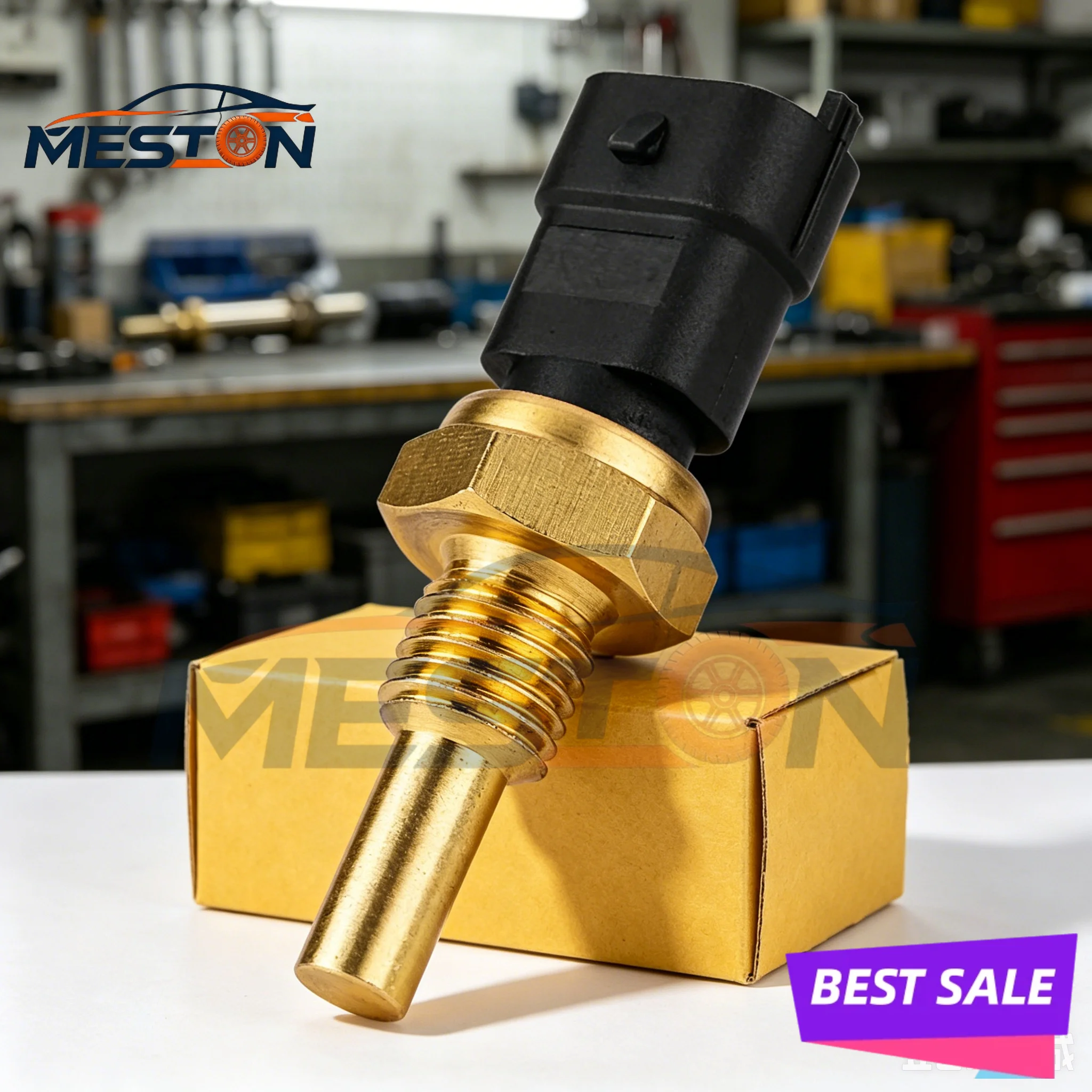 Фото НОВЫЙ Датчик температуры охлаждающей жидкости 90541937 для Opel Vauxhall Agila Corsa Astra №2