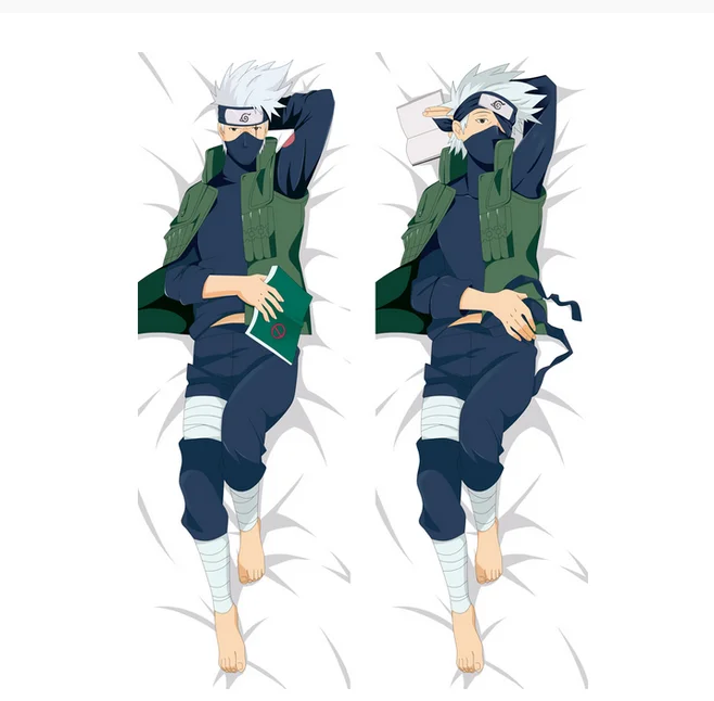 Двухсторонняя аниме Подушка Hatake Kakashi для косплея дакимакура обнимающая подушка