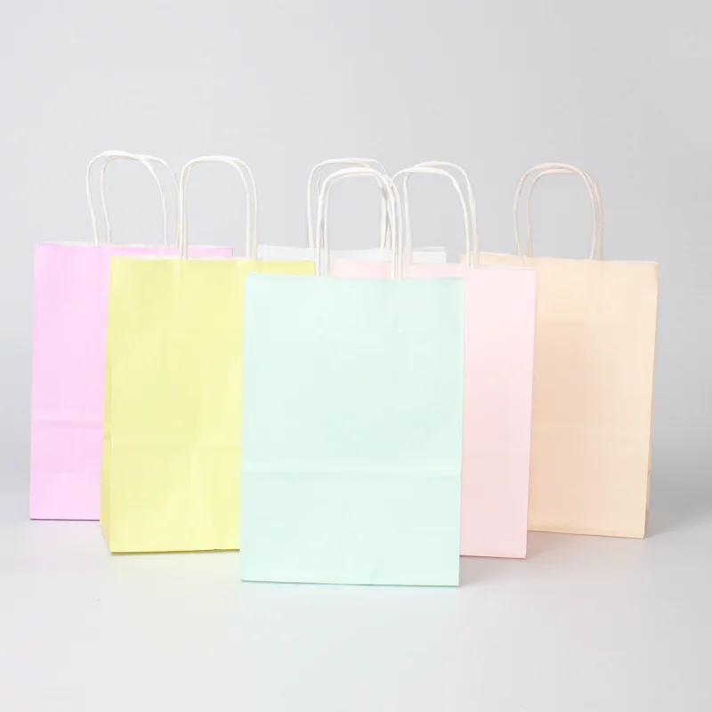 6 шт. разноцветные пастельные пакеты | Дом и сад
