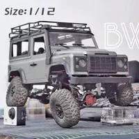 RC Cars WPL 2.4G Carbon Brush Electric 4WD High Speed Truck 1:12 Scale Land Rover Waterproof Offroad Drift Car RC Stunt Suv