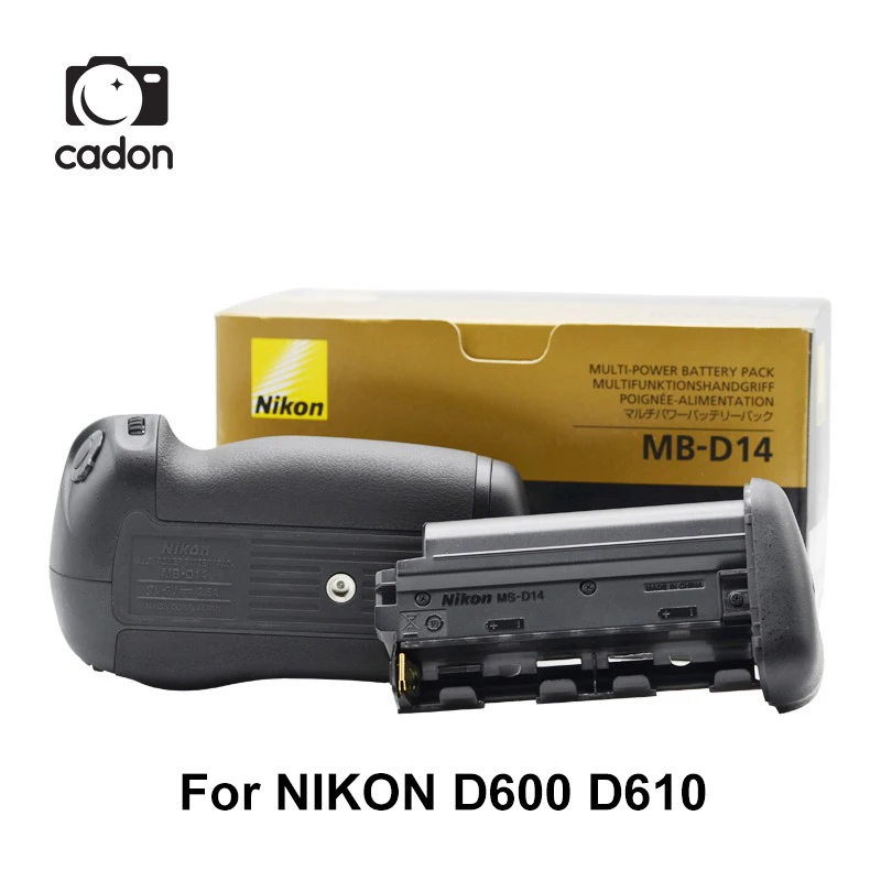 

New Battery Grip MB-D14 MB D14 for Nikon D600 D610 Vertical Handle Grip DSLR Camera Accessories