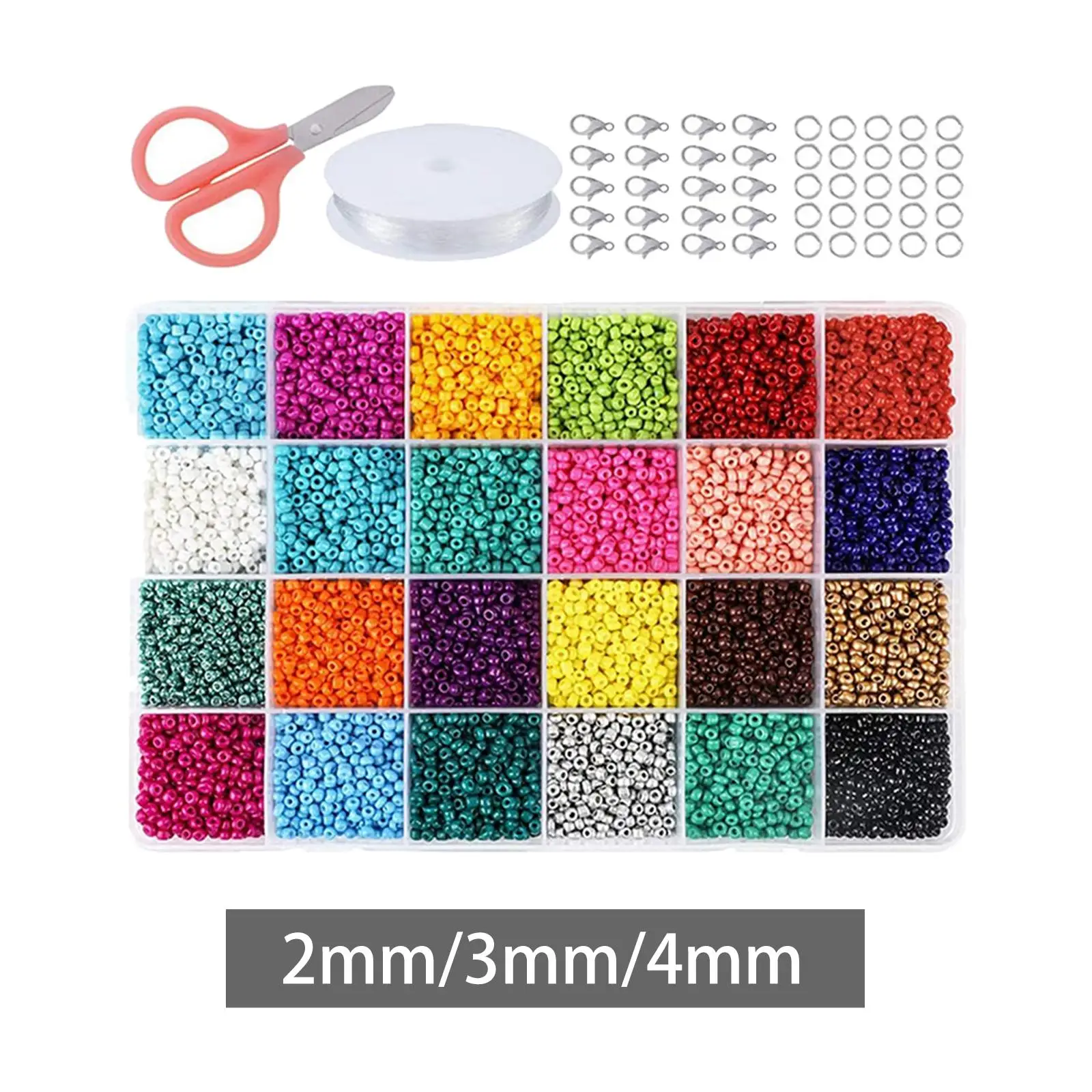

Round Clay Spacer Beads for Bracelet Making for DIY Jewelry Crafts Supplies