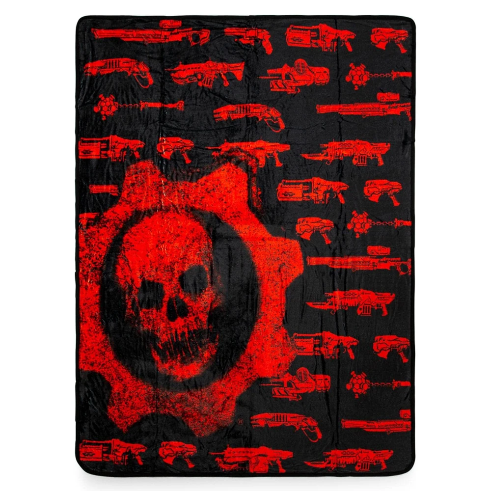 

Gears of War Crimson Omen Guns Flannel Throw Blanket Soft Plush Blanket,Cozy Bedding Cover for Sofa and Couch, Video Game Gifts