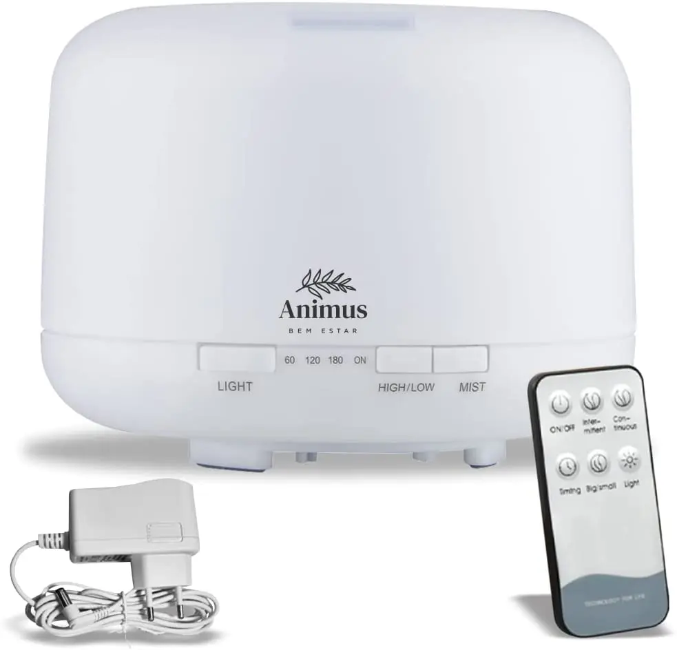 

Difusor de Aromas Aromatizador Cylindrical 500ml Branco