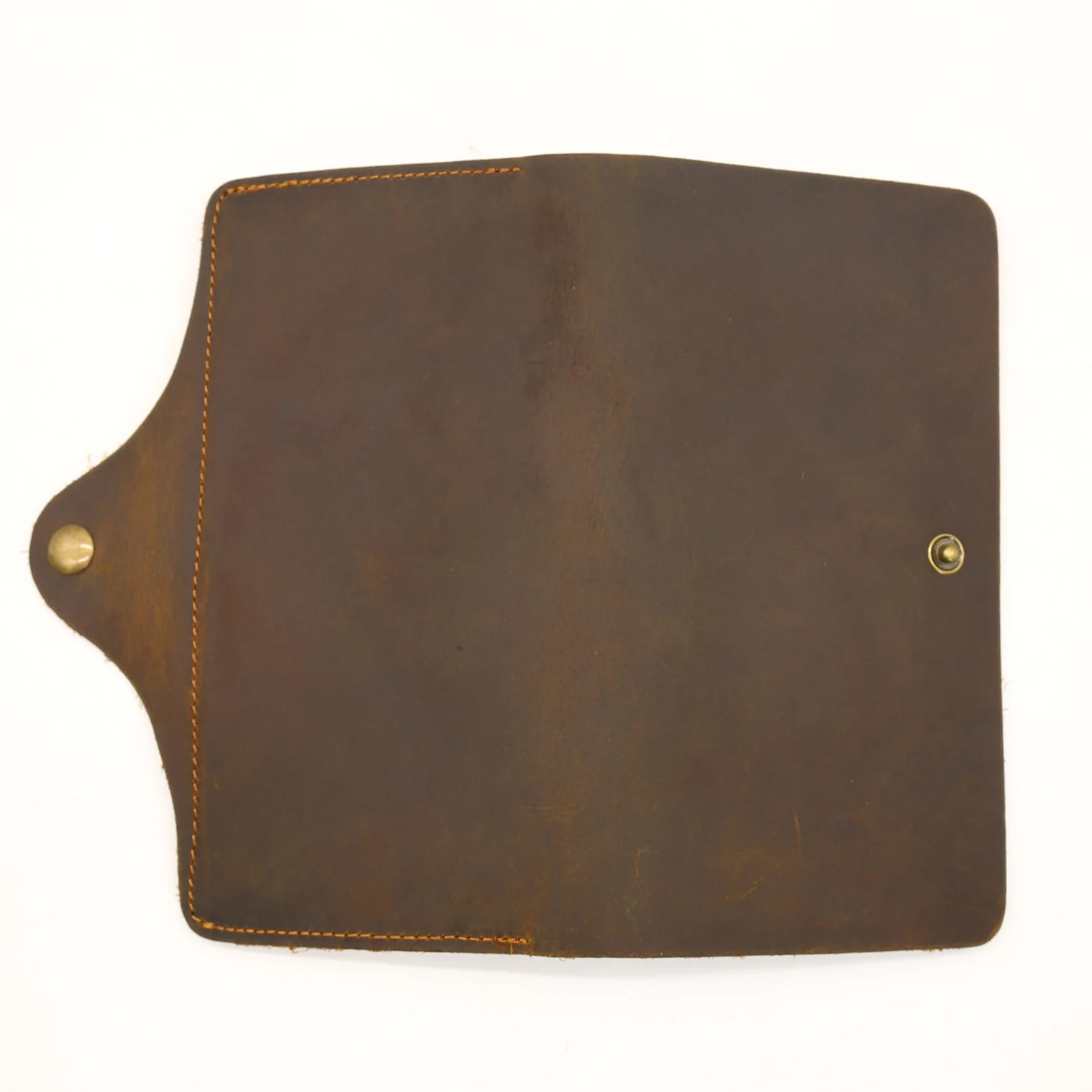 Vintage Men's Long Wallet Man Genuine Leather Purse Clutch Wallets First Layer Real Leather Multi-Card Retro Card Holder Wallets