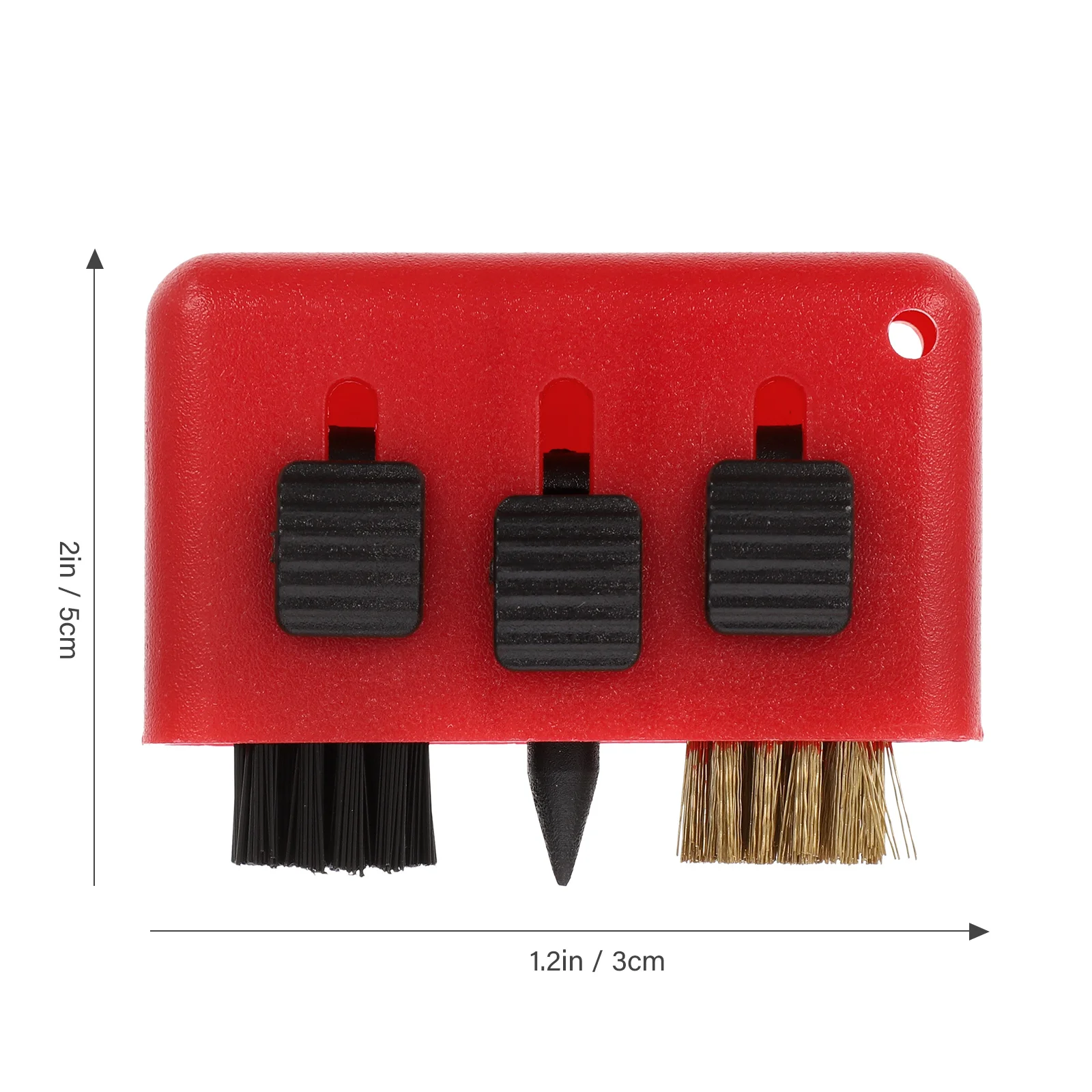 4 шт. щетка для чистки гольфа 3 в 1 пластиковая головка мяча набор канавок