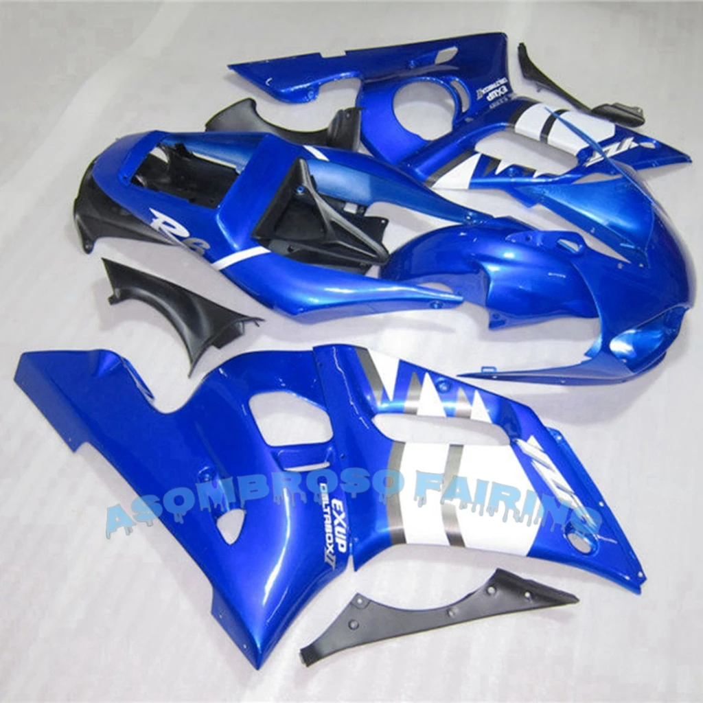 Комплект обтекателей для мотоцикла YAMAHA R6 YZFR6 1998 1999 2000 2001 2002 пластиковые детали 98 99