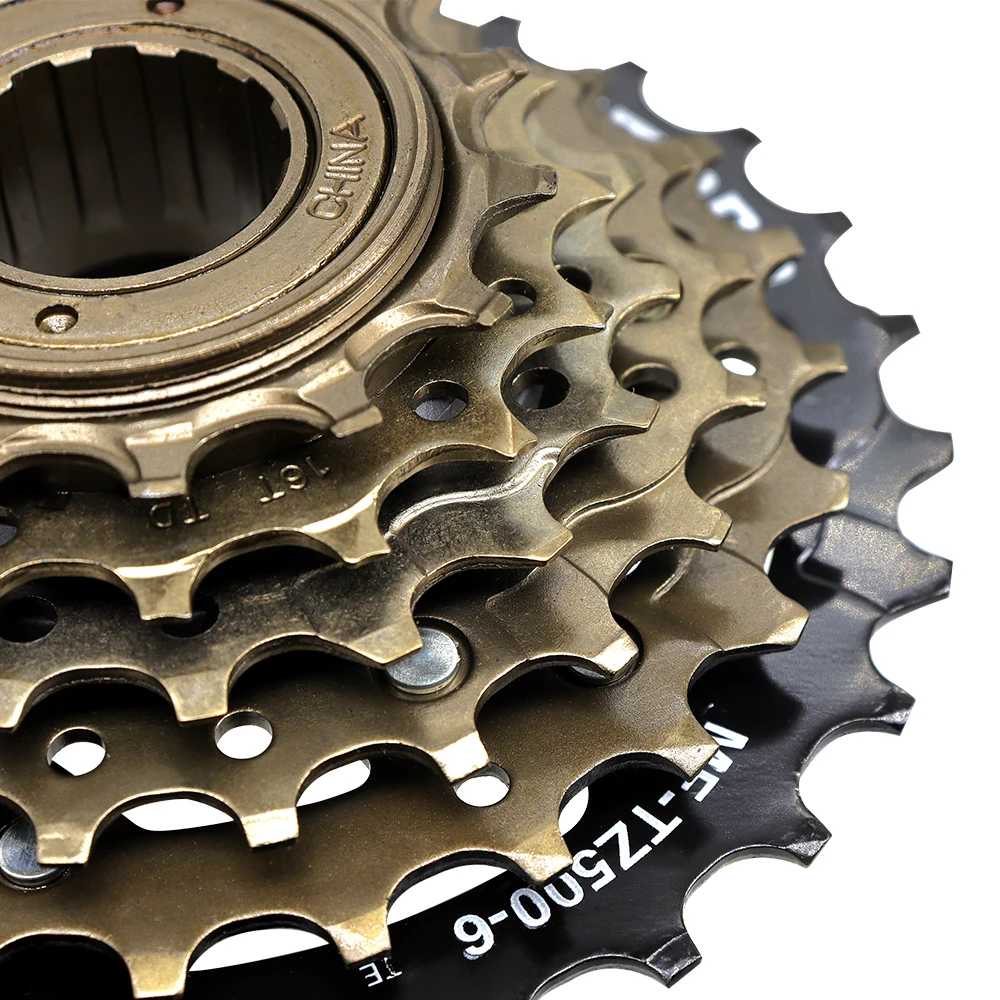 SHIMANO MF-TZ500-6 3x6 скоростей 14-28T велосипедная кассетная звездочка с несколькими