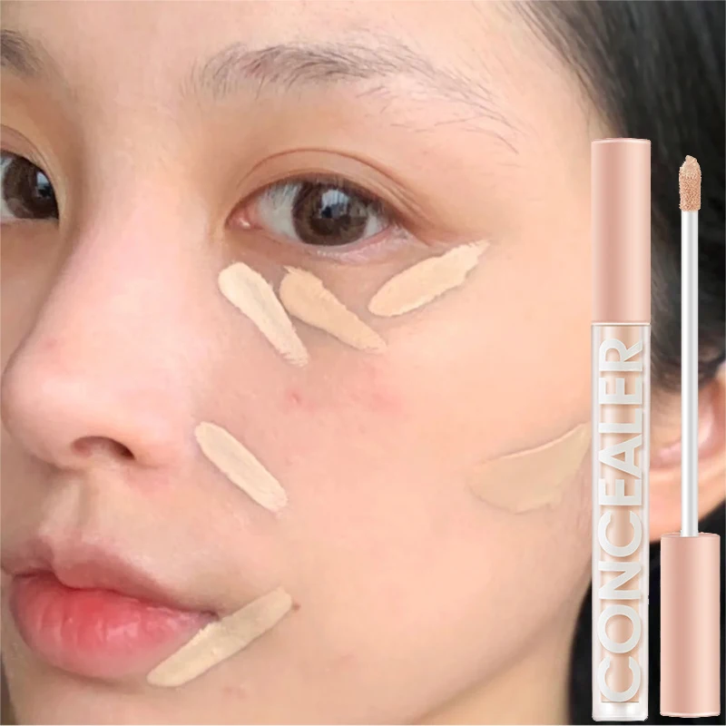 

Contour Concealer Cream Moisturizing Waterproof Liquid Foundation Covering Dark Circles Face Makeup Concealer Cosmetic 3 Colors