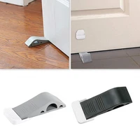 chinese style arch bridge design rubber door stopper durable anti skid slam stop wedge holder child safety gate guard hardware