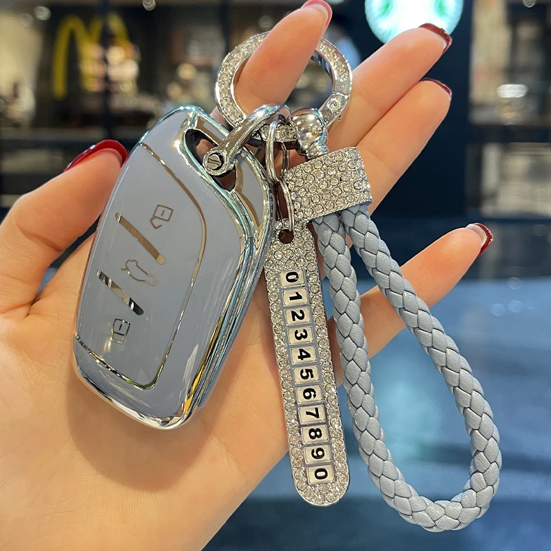 

Новинка ТПУ чехол для автомобильного ключа дистанционного управления чехол для MG ZS EV MG6 EZS HS EHS 2019 2020 Roewe RX5 i6 i5 RX3 RX8 ERX5 аксессуары для ключей