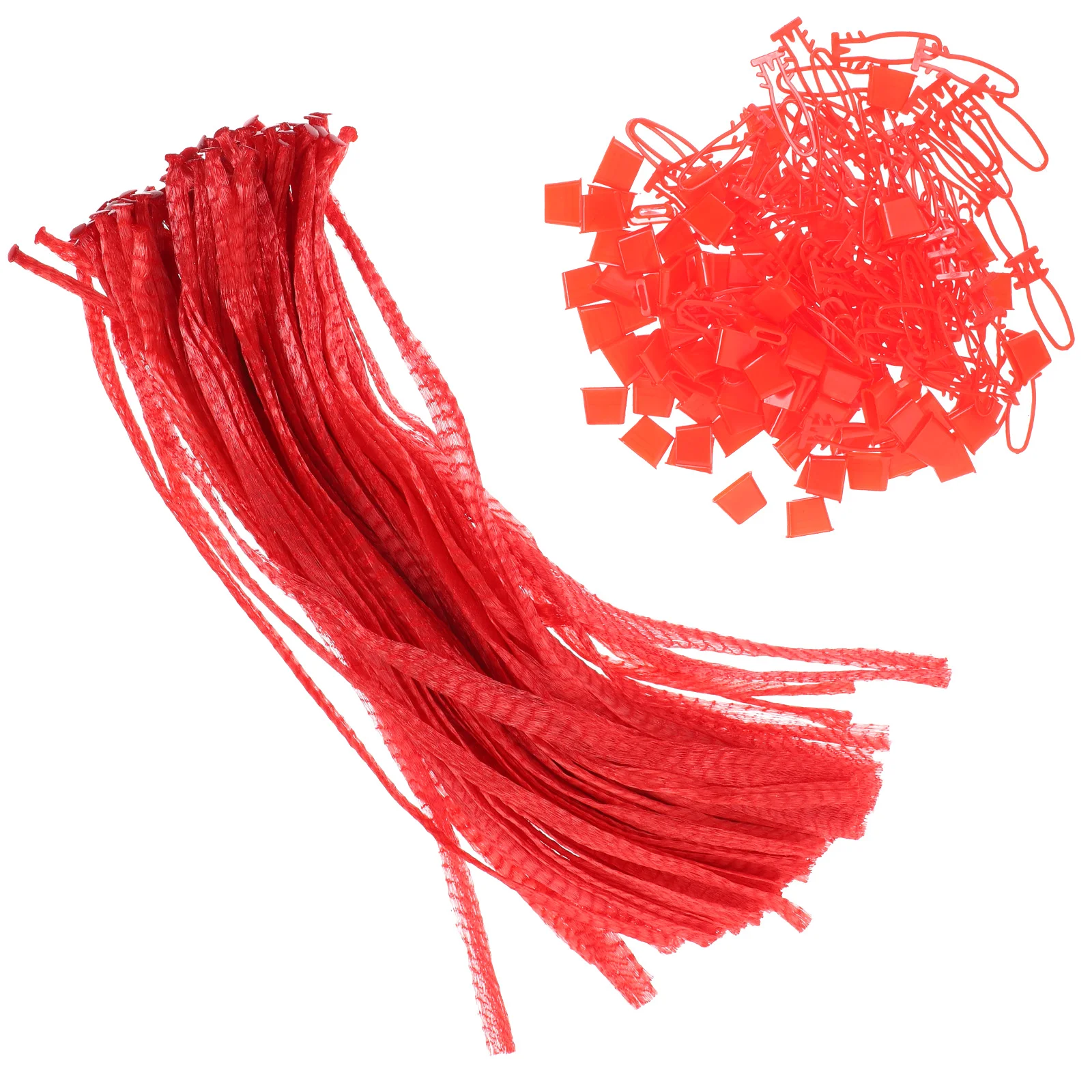 

100Pcs Onion Reusable Potato Mesh Bags Mesh Produce Bags Fruit Mesh Bag for Grocery Fruit Potato Shopping