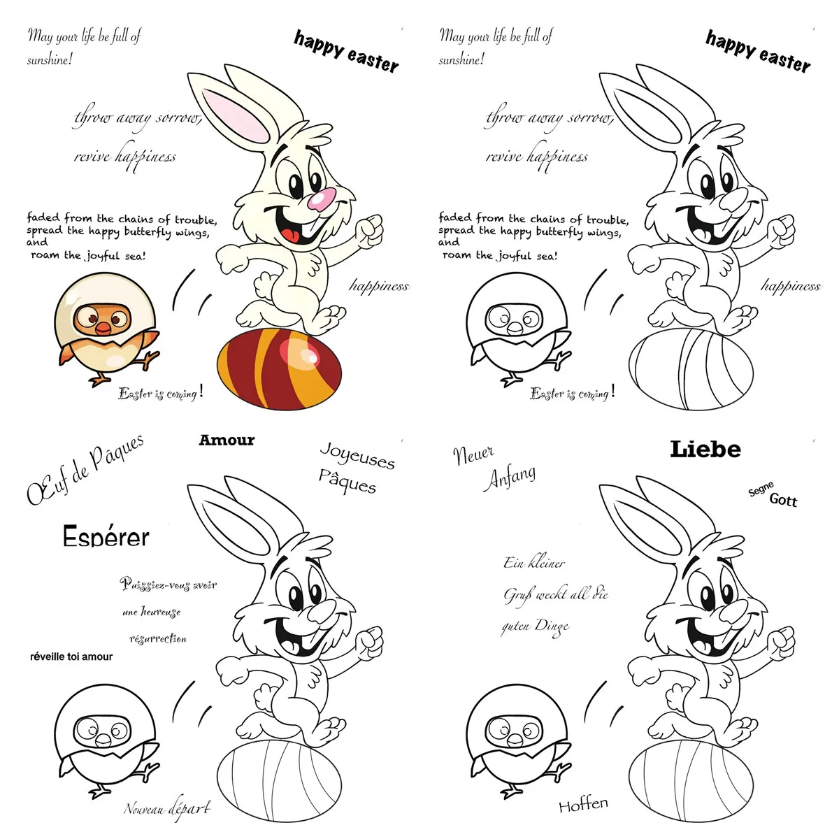 

Bunny Easter Metal Cutting Dies And Clear Stamps For Photo Album Scrapbooking Egg Handmade Stencil Mold Decor Template 2022 New