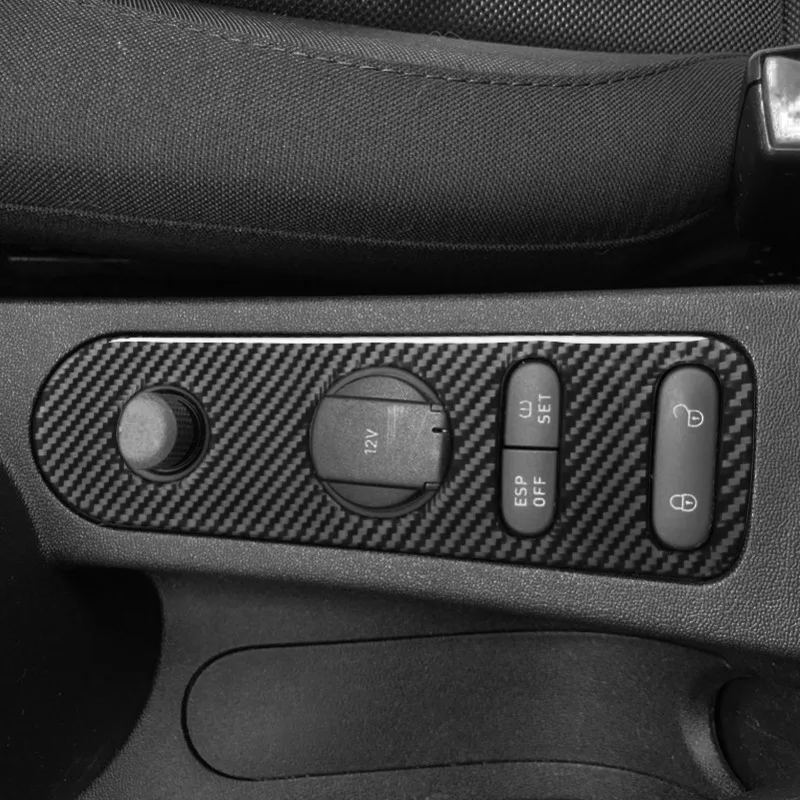 Фото Наклейка из настоящего углеродного волокна для Seat Leon Altea 2005 2006 2007 2008-2010 2011 2012 для Toledo 2005-2009 LHD RHD автомобильный дверной замок шестерни №2
