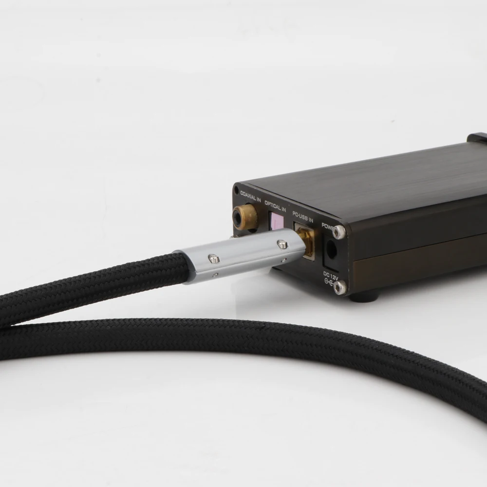 Монозаудио высокое качество стерлинговое серебро USB-аудиокабель аудиофильский