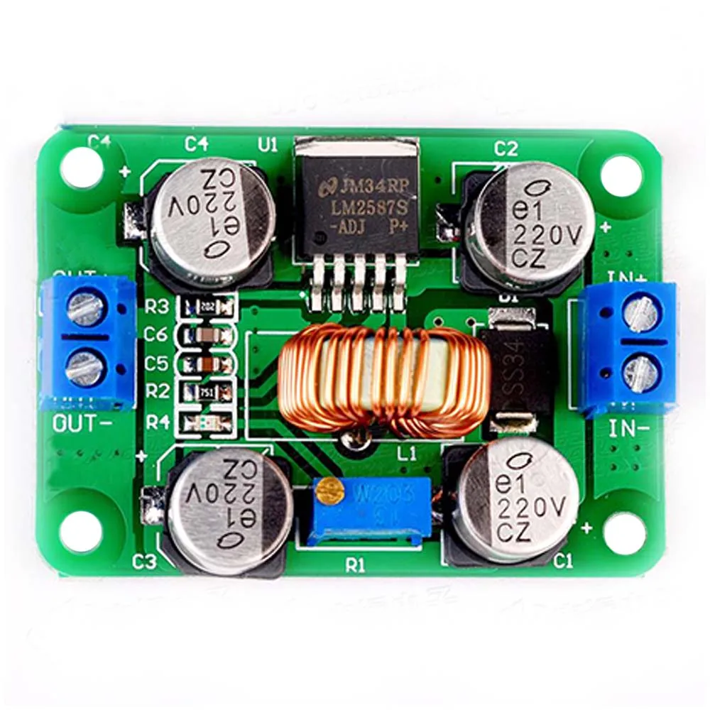 

DC-DC LM2587 3.5-30V to 4.0-30V Booster Converter Voltage Regulator Module