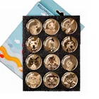 Магнит на холодильник, 12 шт.компл. 30 мм