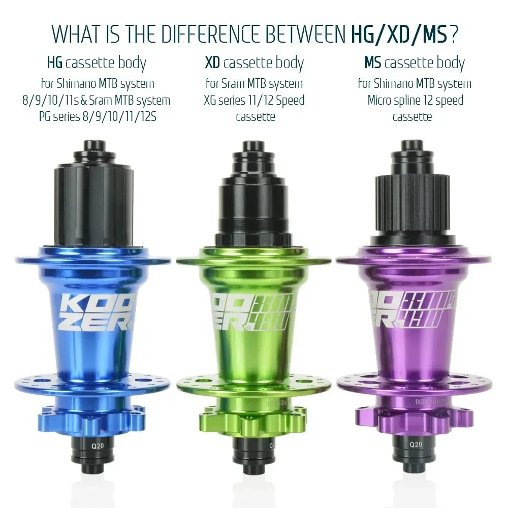 Koozer XM490 pro Mtb задние шумные ступицы k7 cube 28H 32H 36 отверстий велосипедная ступица 10x135