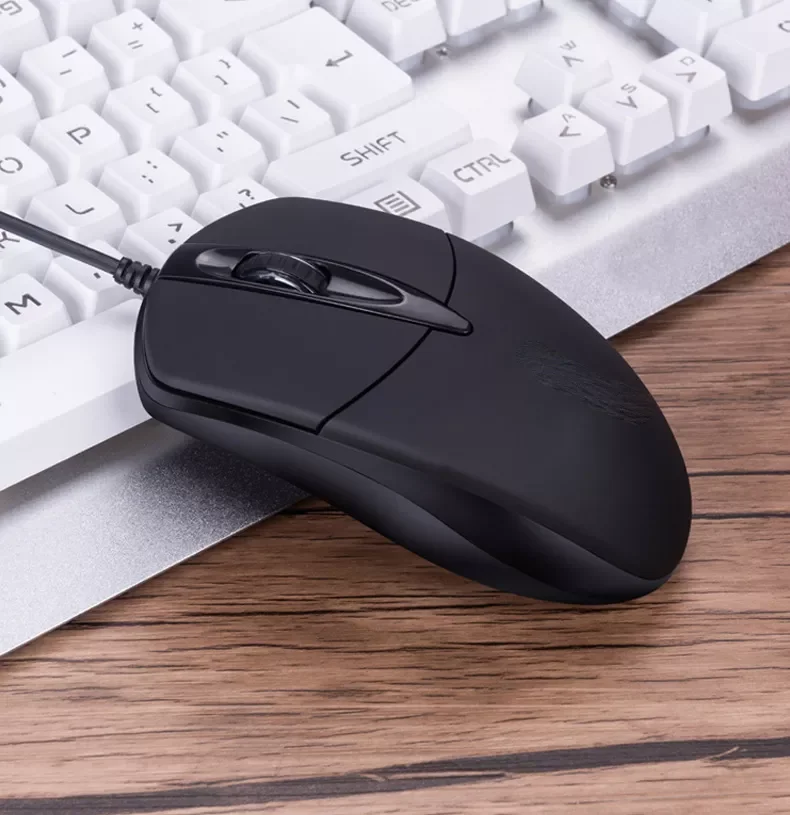 

Gaming Mice Mouses 3 Button 1200 DPI USB Wired Silent Optical Compatible with PC Laptop 3-Level Resolution