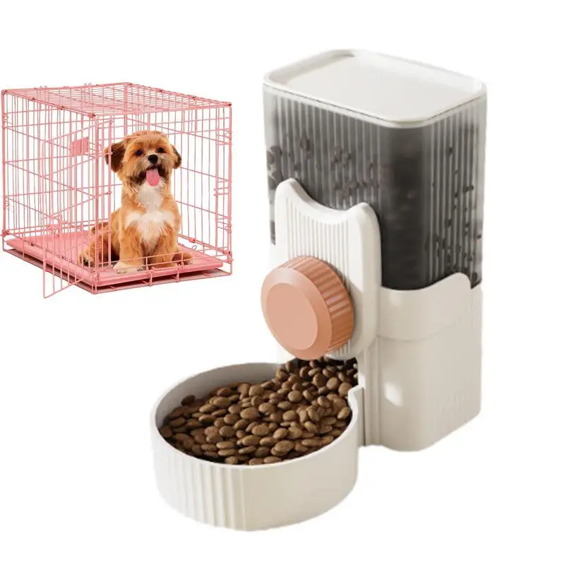 

Rabbit Food Dispenser Dog Cage Water Dispenser Automatic Feeder For Cage Puppy Guinea Pig Ferret Hedgehog Cat Chinchilla