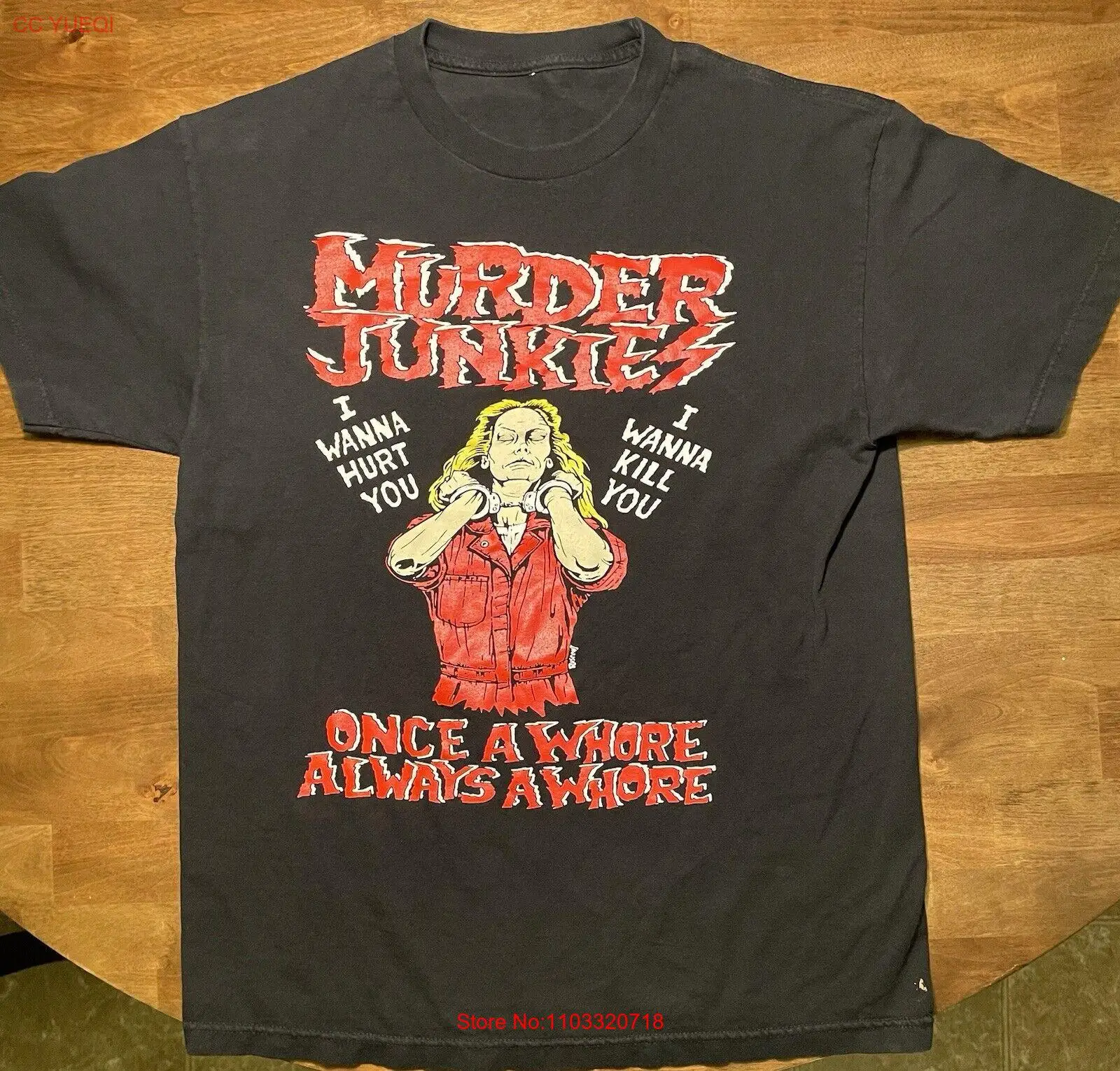 Мужская большая футболка Murder Junkies