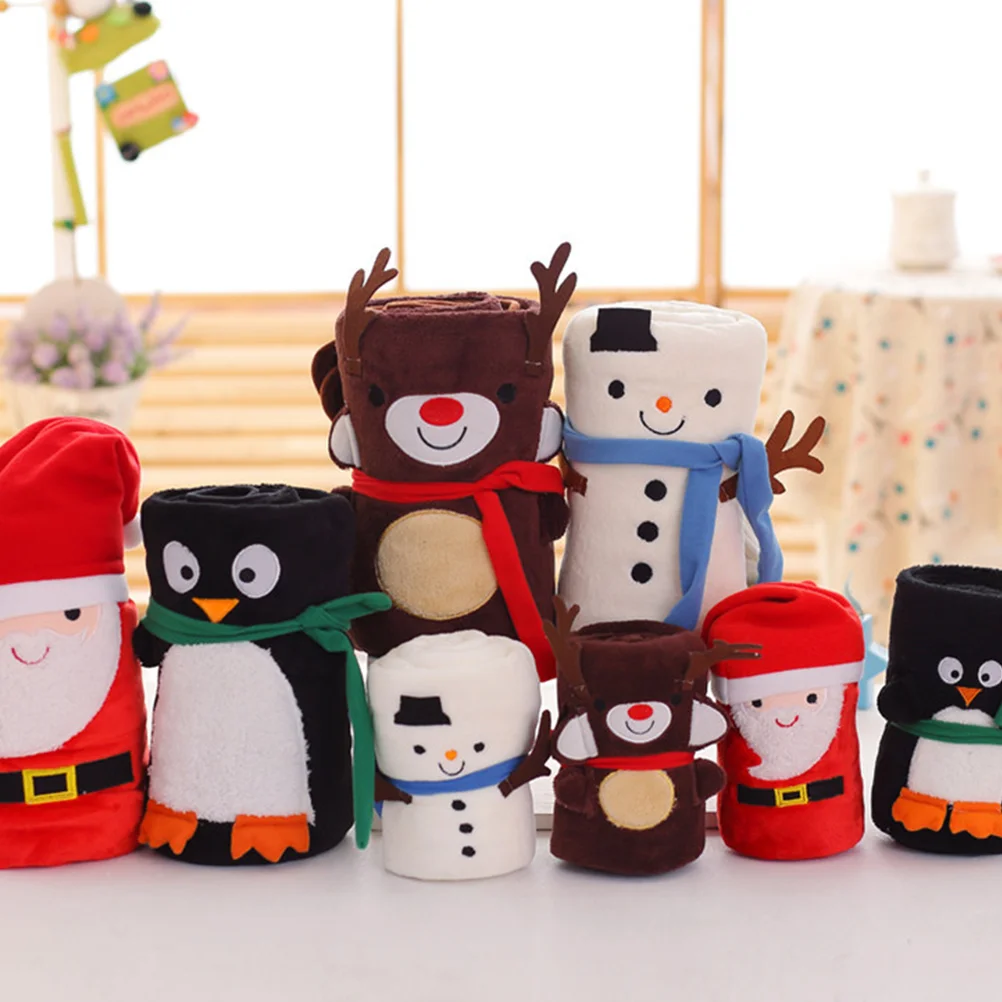 

1PC Creative Delicate Christmas Blanket for Decor Home Children