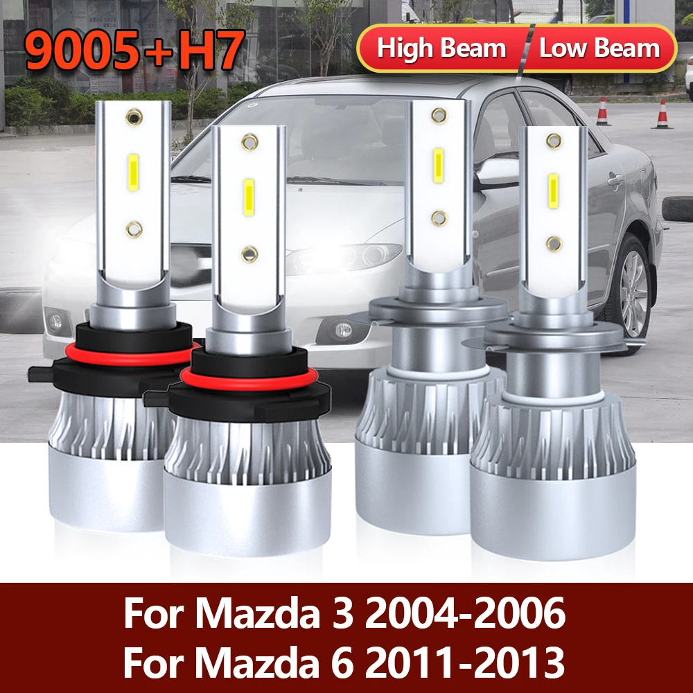 

Лампа для автомобильных фар, 9005, H7, CSP, 2004, 2005, 2006