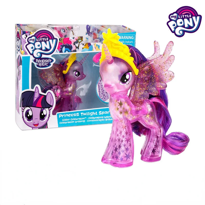 Hasbro аниме Мой маленький пони принцесса Сумерки блестящие принцессы Луна подарки
