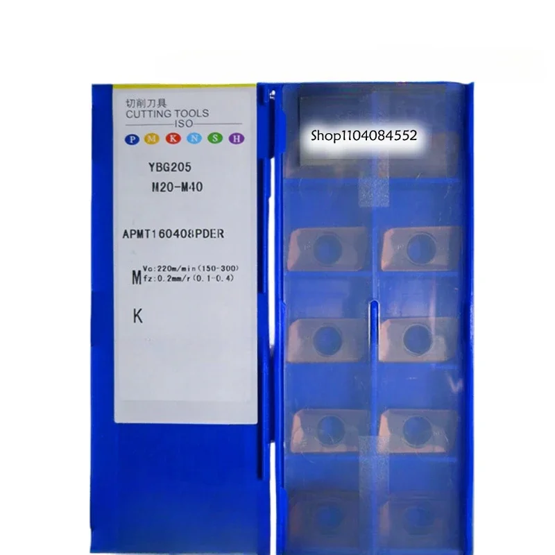 Оригинальные вставки YBG205 YBG205H YBG202 YBG302 APMT160408PDER APMT1135PDR карбидные APMT 160408PDER 1135PDR
