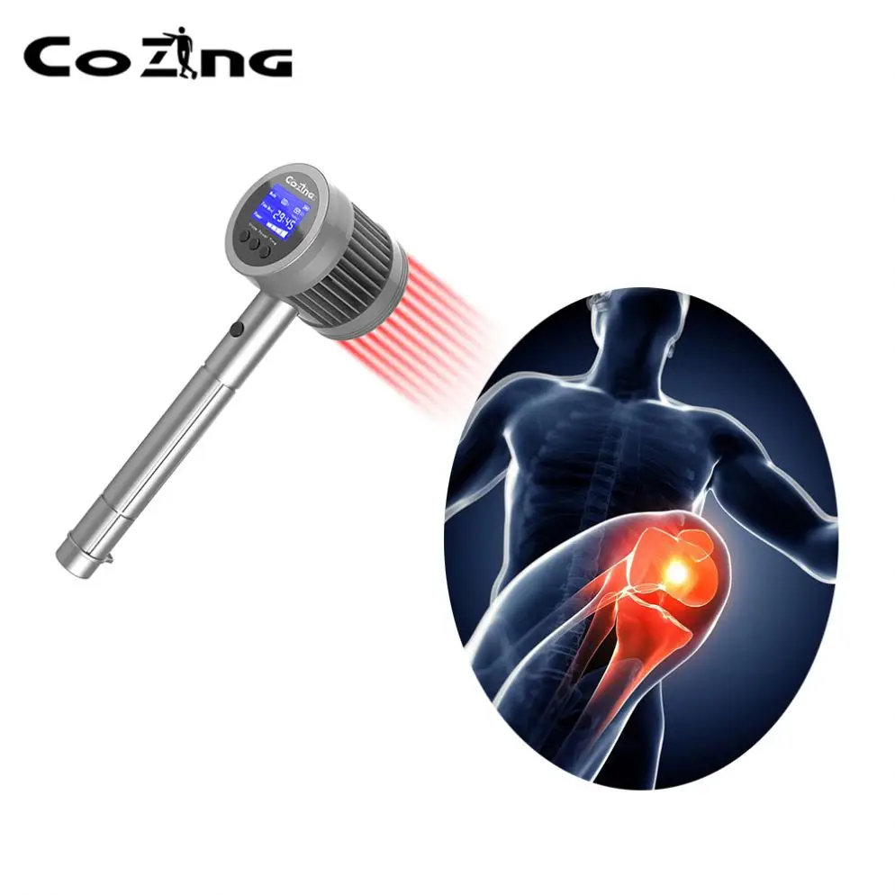 

Pain Relief Portable Home Use Laser Therapy Wound Healing physiotherapy instrument on body