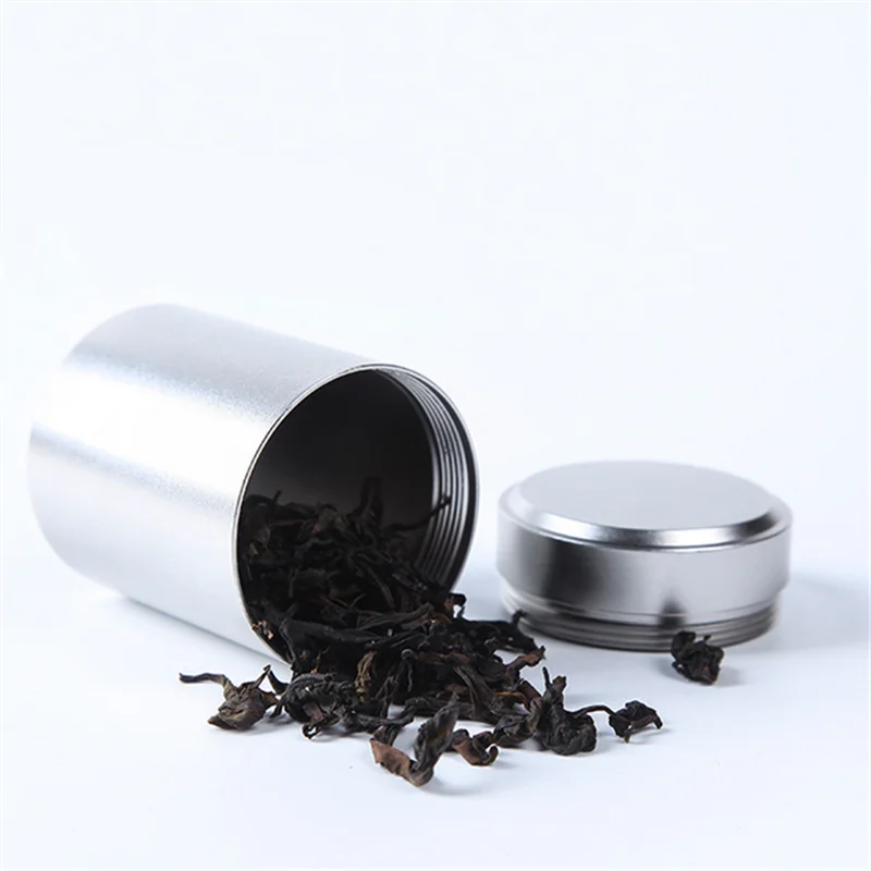 

Premium Aircraft Aluminum Airtight Stash Jar 1.3 Inches Multi-Use Vacuum Seal Portable Storage Container