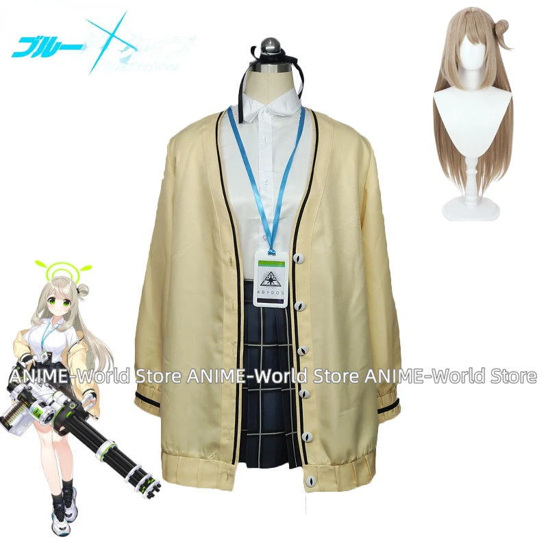 Костюм для косплея из игры Голубой архив izayoi nonomi японская Униформа старшей школы
