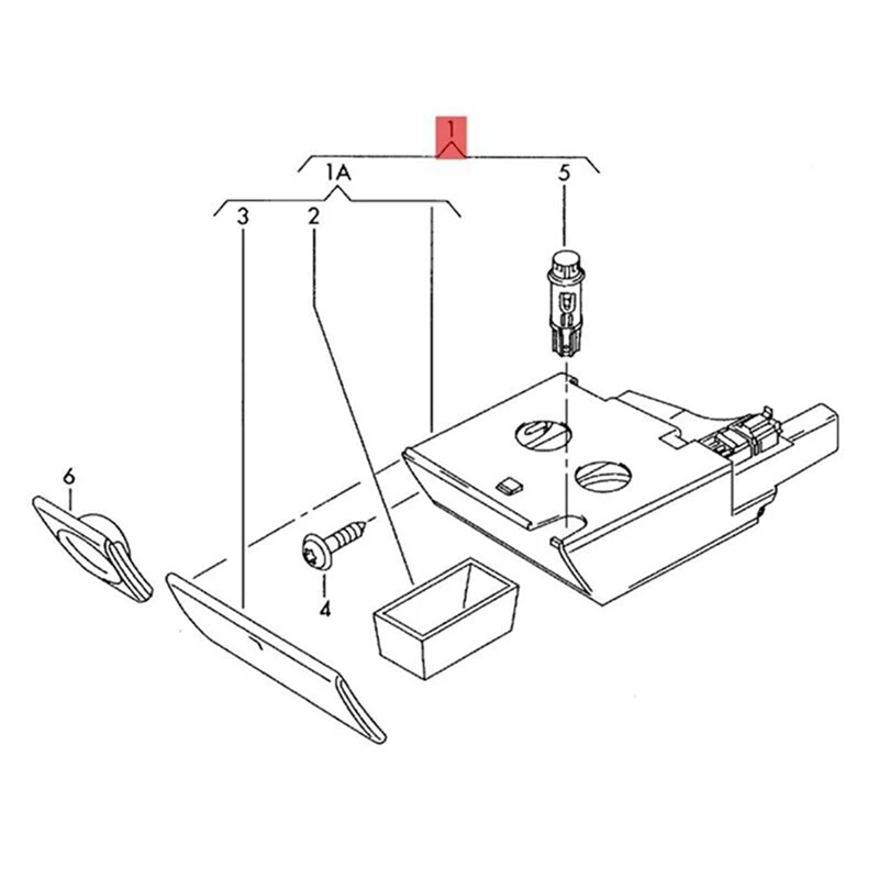 Держатель для монет пепельницы чашки RHD Car 7H 285860171 N VW T5 Transporter Campmob 2010-2015 гг.