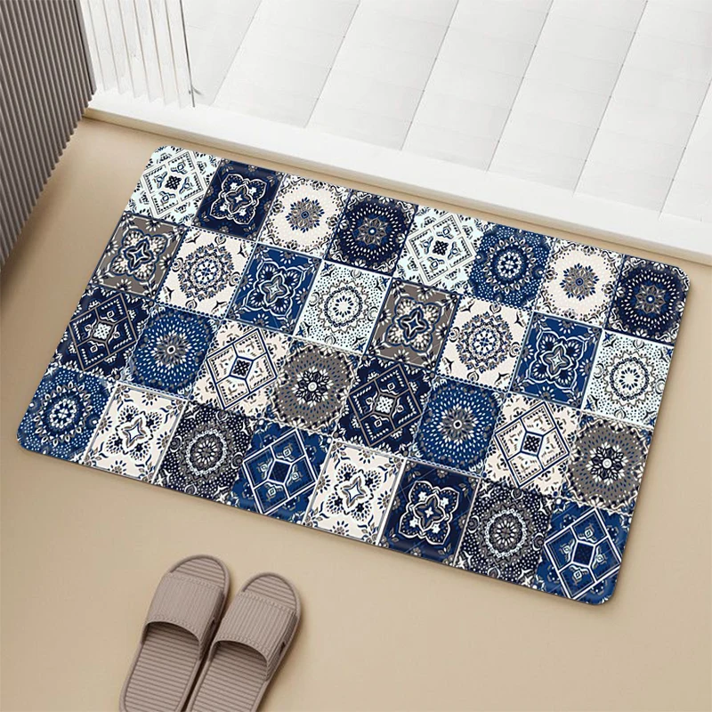 

Moroccan Carpet Mat for Hallway Rugs Doormat Entrance Door Kawaii Rug Doormats Kitchen Decoration Welcome Home Floor Mats Foot