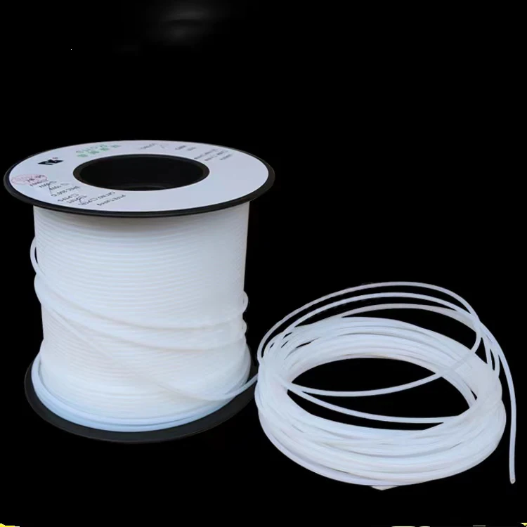 

0.3mm-8.4mm PTFE Tube Translucent Tubing Translucent PTFE Tube PTFE Capillary Polytetrafluoroethylene 150V L Type