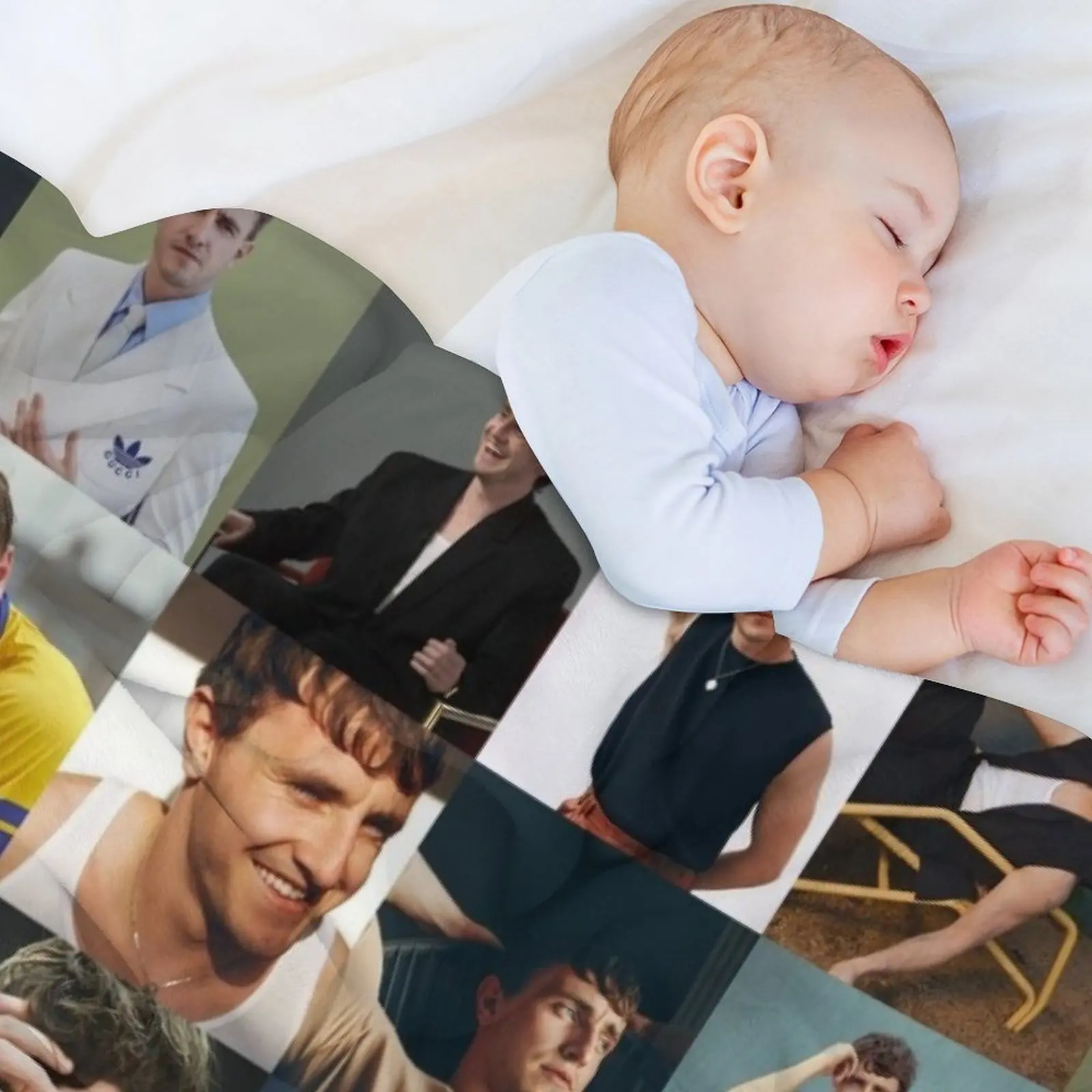 Одеяло Paul Mescal термобелье рождественские подарки персонализированный подарок