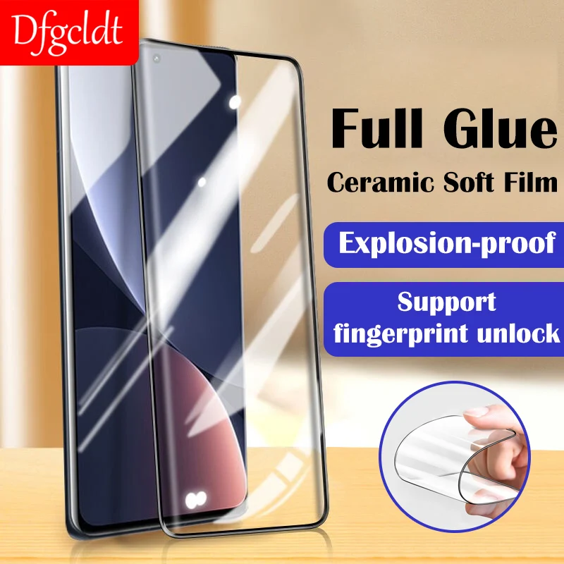 

Explosion-proof Ceramic Soft Film for Xiaomi 12 12x 10s 11 Ultra Mix 4 CC9 Note 10 Screen Protector Redmi Note 11 10 9 Pro Film