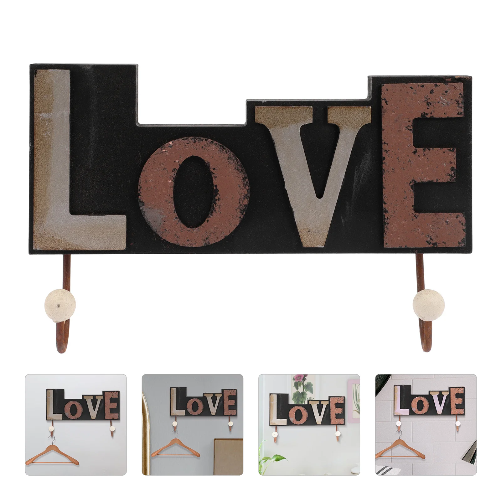 

Home Door Umbrella Hook Bedroom Clothing Wall Hanger Decorative Hook Craft