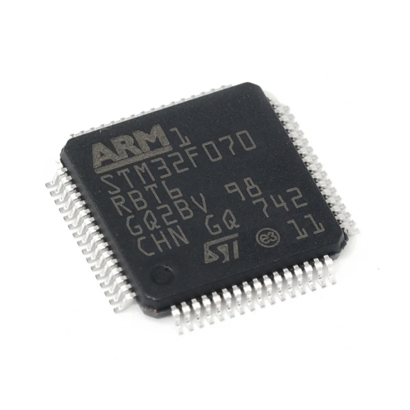 

STM32F070RBT6 F070RBT6 LQFP64 Package 64-LQFP Embedded Microcontroller Chip IC Integrated Circuit Brand New Original