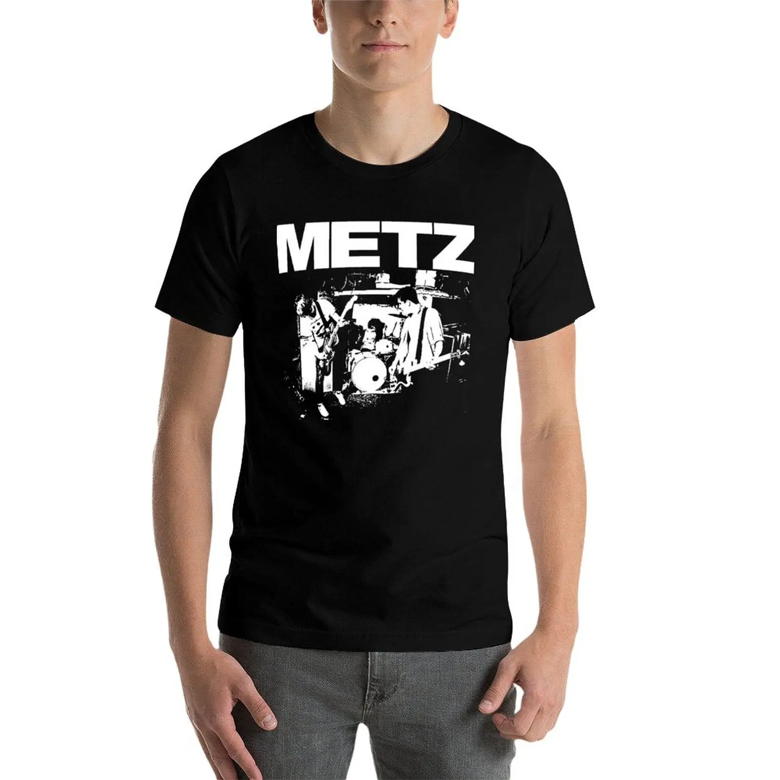Фото Футболка Metz, мужские футболки с графическим принтом, забавные футболки, мужские футболки для мужчин, футболка №3