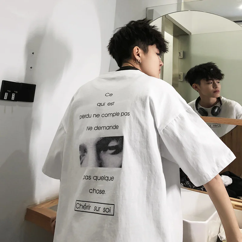 

Trend MAN STREETWEAR TSHIRT FUNNI Oversized Harajuku Swea Tshirts Men T Shirt Casual Teens ANIME CLOTHING My Hero Academia Ussr