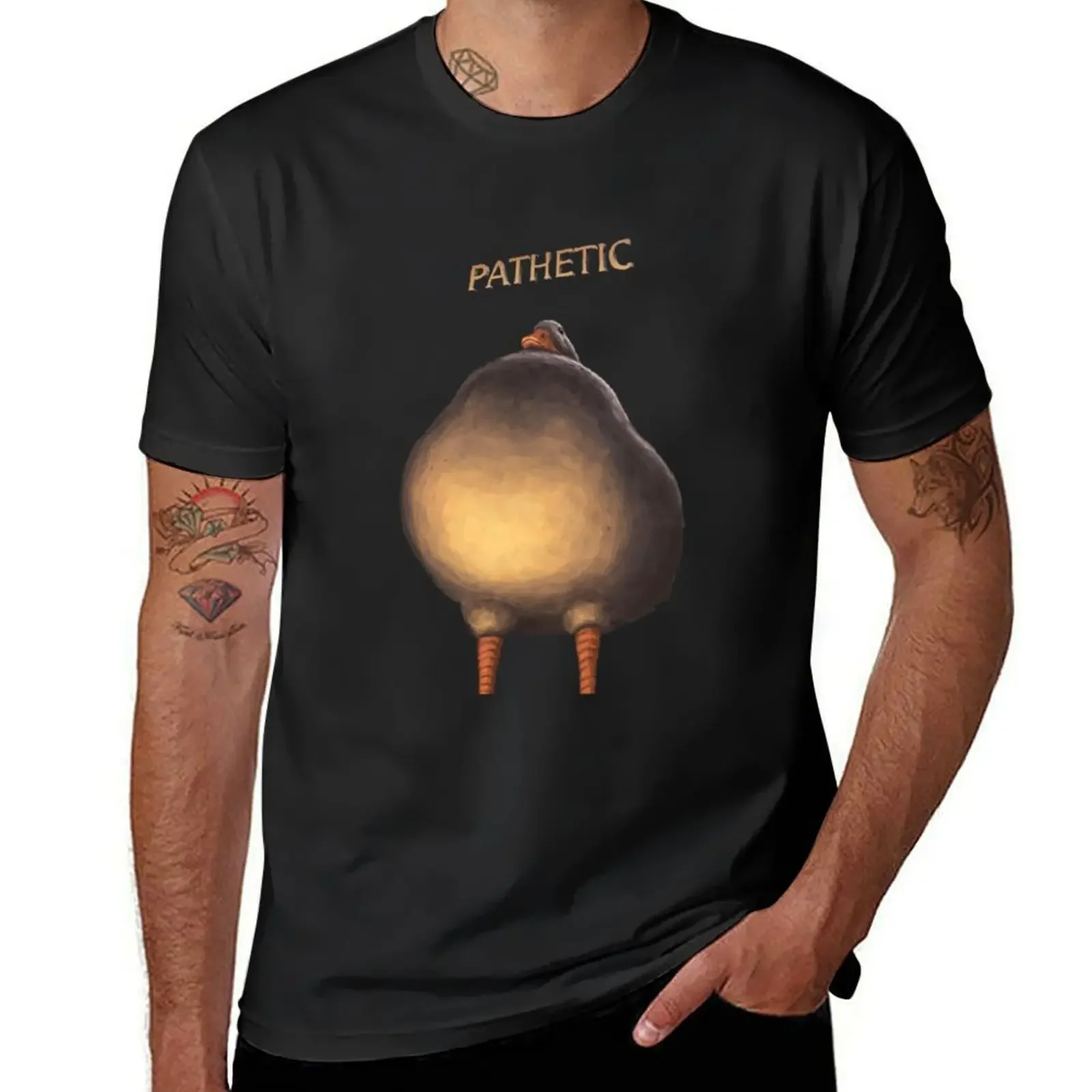 Футболка с рисунком судьи утки большие однотонные черные футболки для мужчин