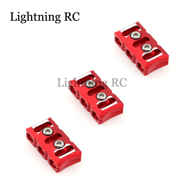 

RC Car Tool Aluminum ESC Motor Cable Manager Wire Fixed Clamp Buckle Prevent Tangled Line Clip Tool for TRX4 SCX10 D90